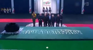 סגן ראש המועצה המדינית של חיזבאללה השתתף בטקס האשכבה לחמינאי