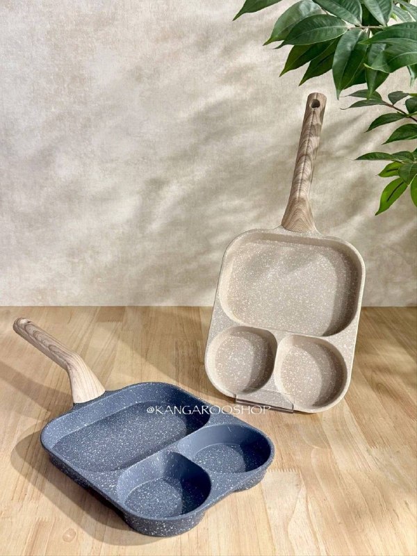 Kangarooshop: ⭐️ تابه ۳ خانه کد hm132✅ابعاد : 23*19*2,5 cm✅دارای جعبه کادویی✅📦۲۴ عدد✅قیمت : ۱/۲۸۹/۵۰۰ ت🆔كانال فروشگاه👇🏻@KangarooshopII