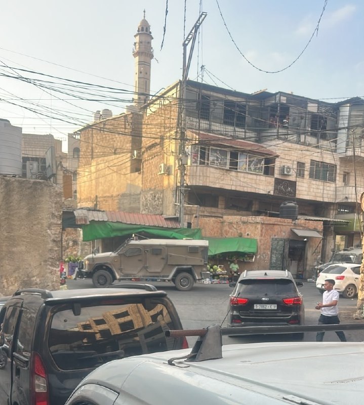 כוחות הכיבוש מסתערים על העיירה אידנא, ממערב לחברון
