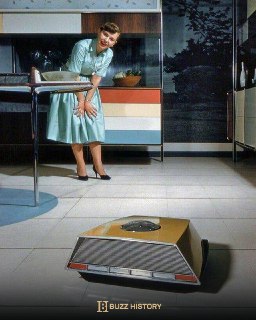 This is what the first robot vacuum cleaner looked like, created by Whirlpool in 1959.📚 Buzz History