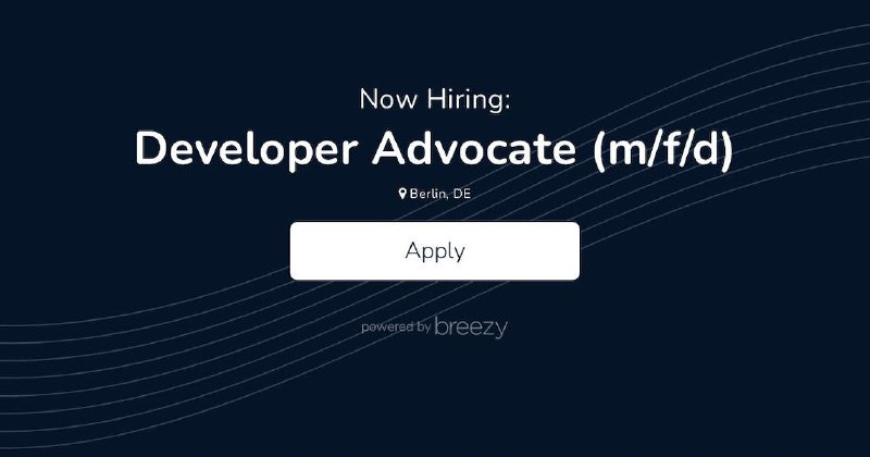 Developer Relations Lead (m/f/d) at Safe