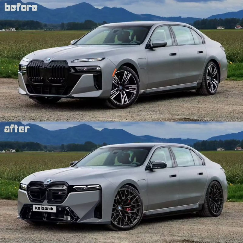Рендер BMW M7