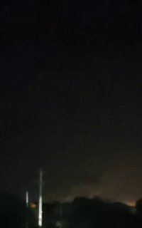 🚨🚨 מקווה לפיצוץ גדול בנמל התעופה בושהר ממש עכשיו בשעה 4 בבוקר
