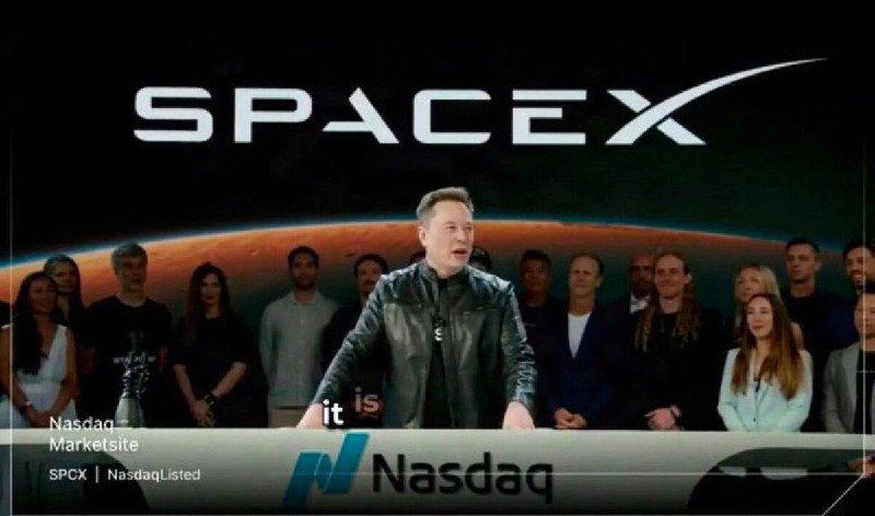 New 🚨 Elon Musk says he will give every child in the United States a stake in his rocket company SpaceX.