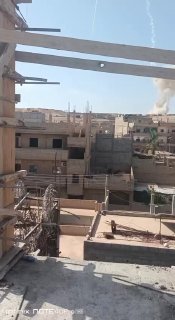 An explosion from an unknown source in the vicinity of the city of Deir ez-Zor, eastern Syria, against the background of the mystery surrounding its causes until now.