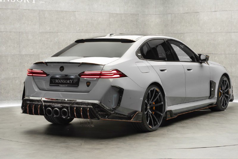 Новый BMW M5 G90 получил тюнинг от ателье Mansory 2
