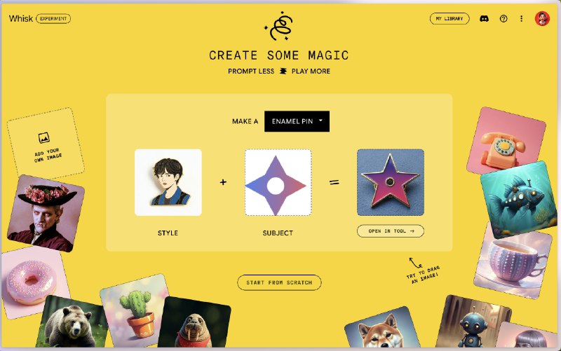 Google Whisk 真的强