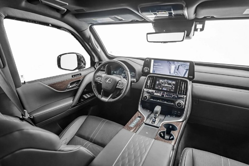 В США создали бронированный Lexus LX 700 3