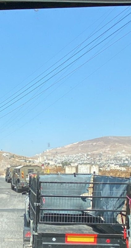 זה אושר... הסתערות על מחסום בית פוריק, מזרחית לשכם, כעת.