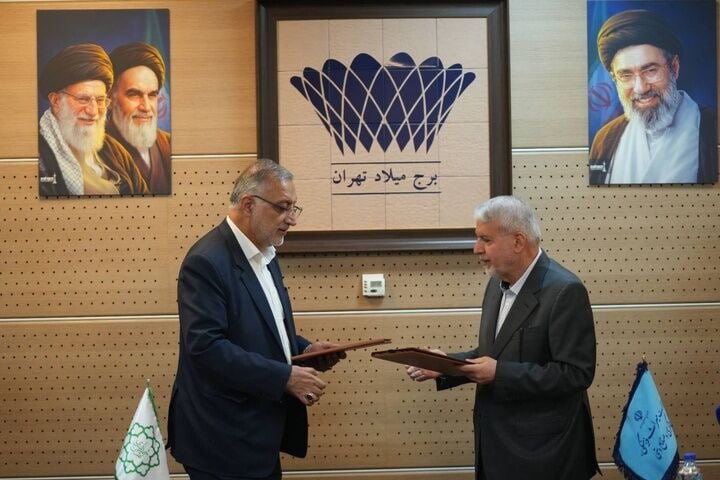 🔸 Signing of a memorandum of understanding between the Ministry of Cultural Heritage and the Municipality of Tehran for the restoration of damaged buildings