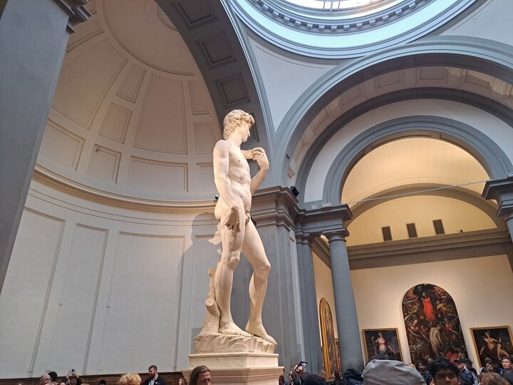 【(義大利攻略)佛羅倫斯篇~漫步雨中(2) 〥】〜〆大衛雕像│重返15世紀