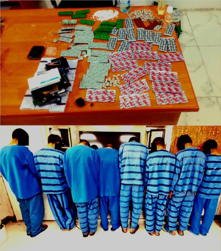 کانال رسمی نیشابورسلام: ⭕️ اجرای طرح آرامش با جمع آوری ۸ معتاد متجاهر و خرده فروش مواد مخدر/کشف بیش از ۳ کیلو گرم انواع موادمخدر محمدرضا داراشان
