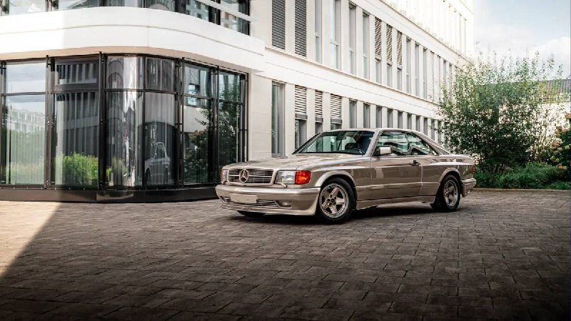 В России продают культовый Mercedes-Benz 560 SEC от AMG 2