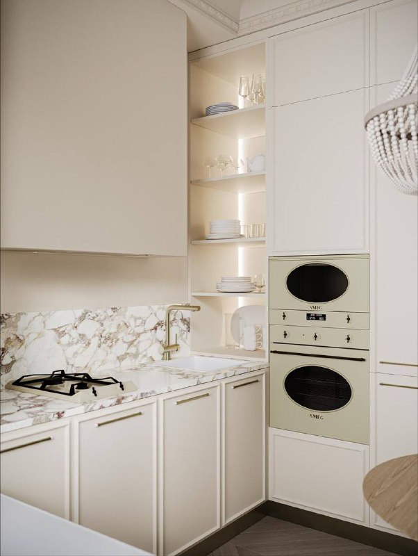 Заказчики купили эту квартиру из-за вида из окна, французского балкона, ну и потому что влюбились в атмосферу старого фонда времен Сталинского ампи... - изображение 10 - заказчики, купили, эту