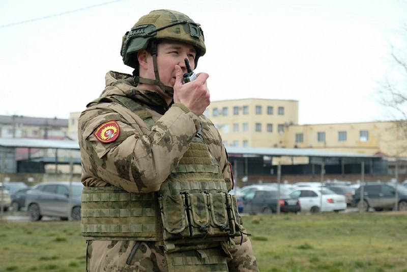 Будущие офицеры из Новосибирска завершили стажировку в Дагестане. фото