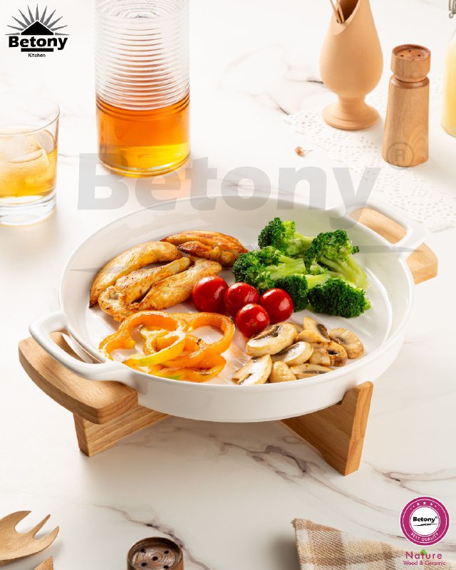 Betony shop 55183773 (میرزاحسین)تولید و پخش: تابه گریل گرد دسته دار Betonyابعاد قطر ۲۶ سانت ، ارتفاع ۸ سانتکارتن ۴ عددیدارای جعبه تک و وارمردارمناسب برای انواع مواد 