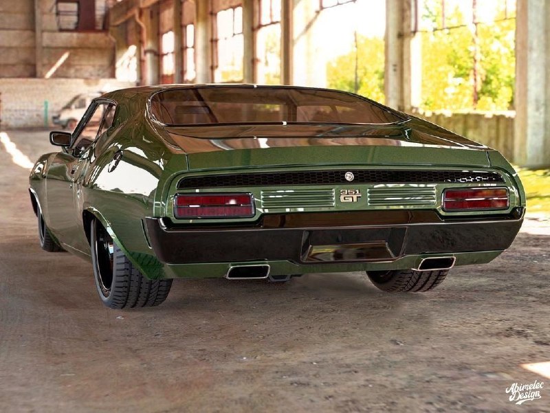 Рендер Ford Falcon (XB) от Abimelec Design 3