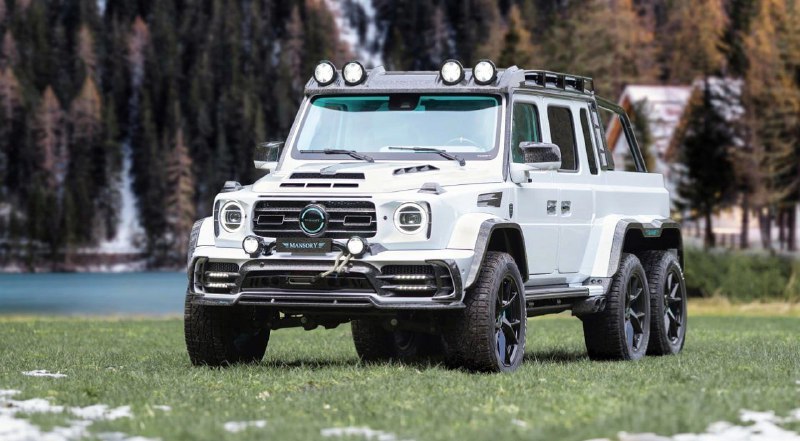 Шестиколесный Mercedes G-Class от Mansory — роскошный интерьер и 900 л.с. 2