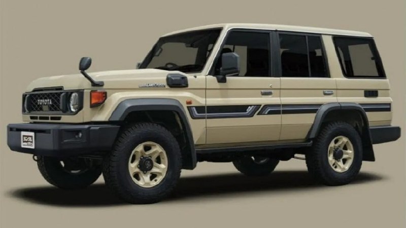 Toyota показала ретро-версию Land Cruiser 70 2