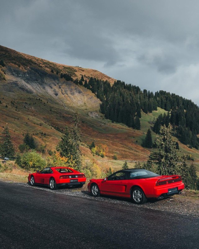 Ferrari 348 TS & Honda NSX 2