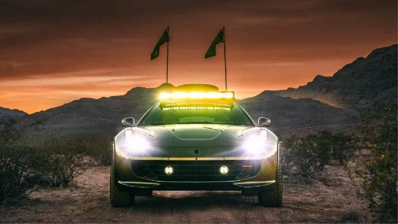 Ferrari теперь внедорожник — американское ателье превратило GTC4 Lusso в полноценный внедорожник — с 4