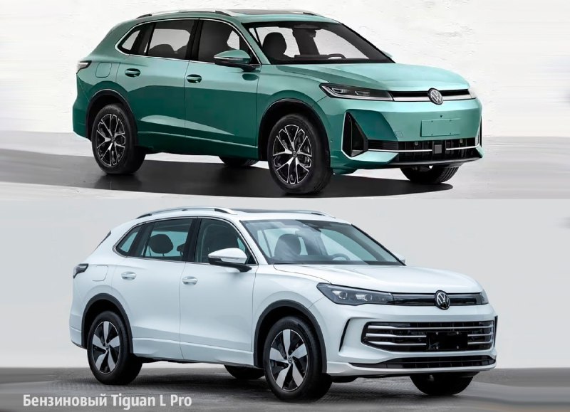 Volkswagen Tiguan получит удлиненную версию с гибридом 3