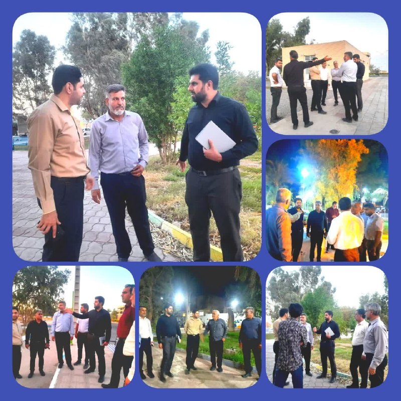 هفته‌ نامه طلوع بم: 🔴 تأکید سرپرست شهرداری بم بر رفع نواقص پارک‌ها و اماکن عمومی◽️ سرپرست شهرداری بم با هدف بررسی وضعیت فضاهای شهری و ارتقای