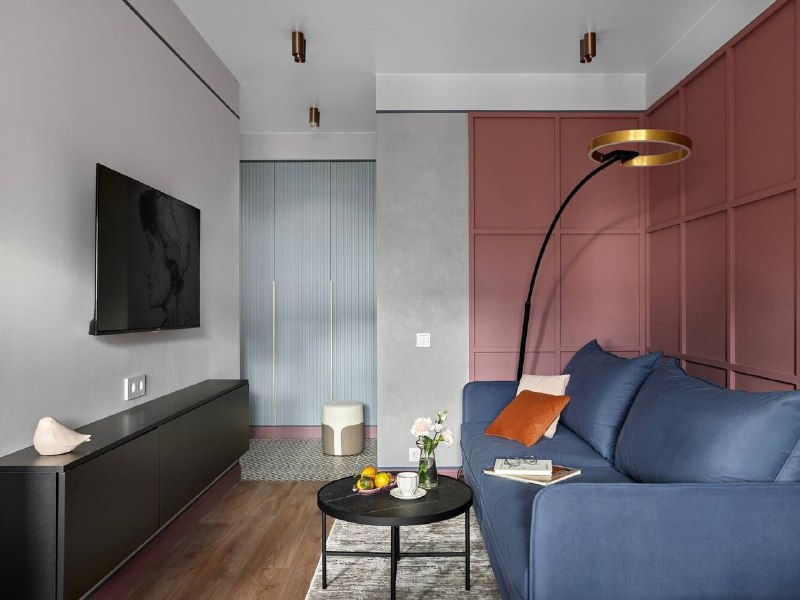 Суперстильная студия в Петербурге. Проект пропитан петербургским флером отсылки к русской литературе и яркие акценты не оставят никого равнодушным.... - изображение 6 - суперстильная, студия, петербурге