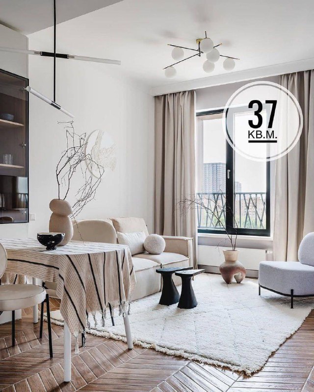 Квартира в стиле джапанди это философия тишины и порядка Здесь нет ничего случайного у каждого предмета есть своя функция и место. Светлые природны... - изображение 6 - telegram, view, квартира