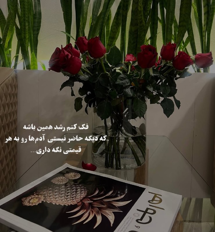 🌼 دهکده متن 🌼: فک کنم رشد همین باشهکه دیگه حاضر نیستی آدمها رو به هر قیمتی نگه داری…🦋| @dehkade_matn ♡