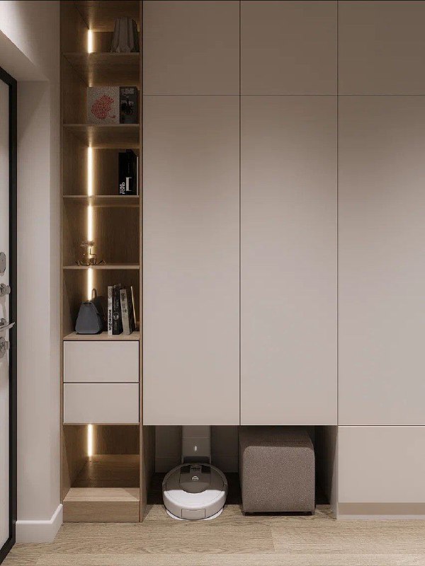 Интерьер квартиры 70 кв.м для проживания мужчины в Краснодаре Смотрите, какой базовый, но очень стильный интерьер у нас получился Кухня-гостиная - ... - изображение 7 - интерьер, квартиры, кухня