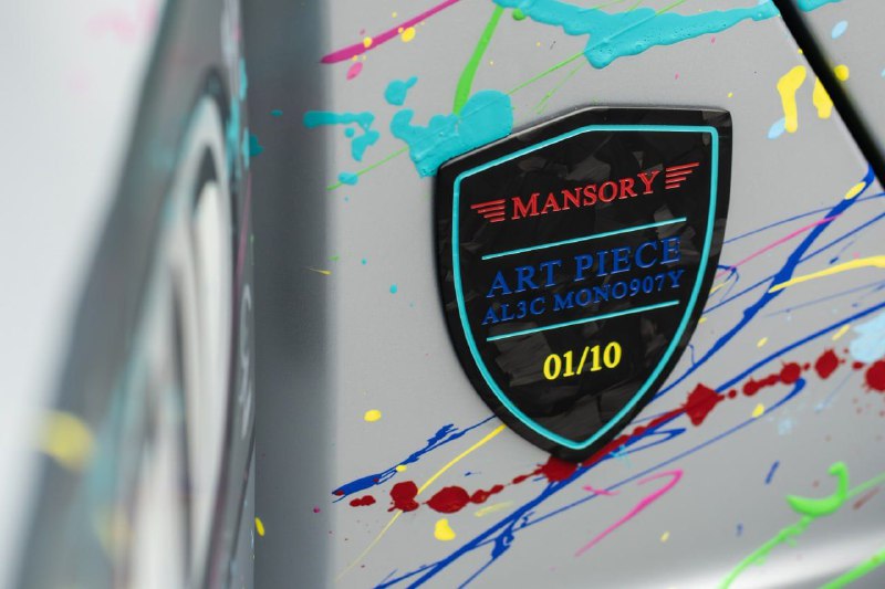Mansory представила яркий кабриолет Art Piece AL3C MONO907Y 6