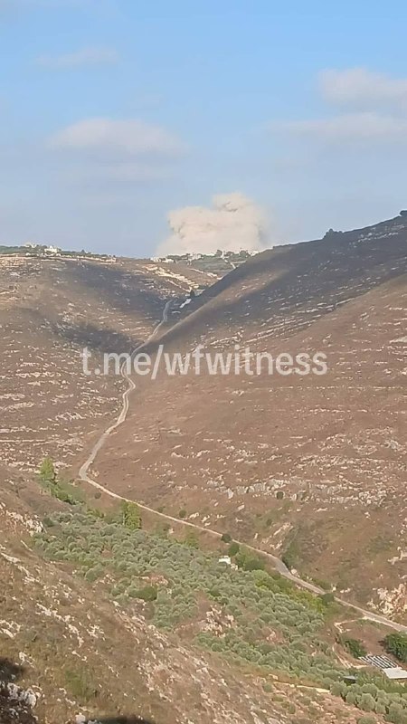 ️🇱🇧🇮🇱 פיצוץ ישראלי אלים פקד את 'אזור הטייס' בזאוטאר אל שרקייה, בו צפוי צבא לבנון להתפרס בעקבות נסיגה יש…