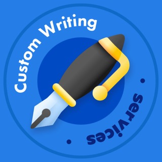 Custom Writing Services Telegram channel profile photo