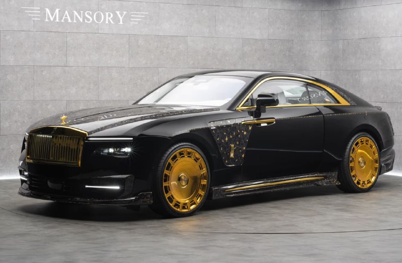 Rolls-Royce Spectre получил экстравагантную версию от Mansory