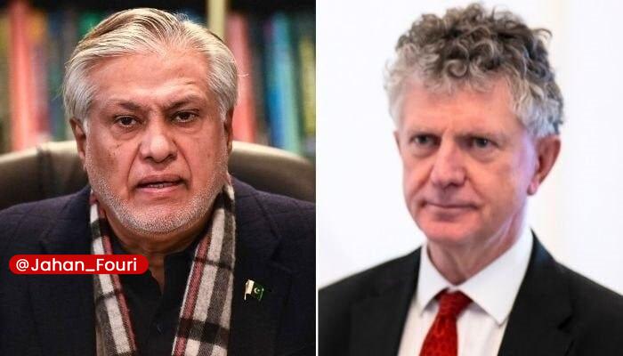 جهان بینالملل فوری🌍: رایزنی مشاور امنیت ملی انگلیس و اسحاقدار درباره تحولات امنیتی منطقهای و بینالمللی🔹جاناتان پاول مشاور امنیت ملی انگلیس