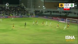 שער ראשון של Sepahan נגד חיבר מאת Kasri Taheri חיבר 0 - 1 Sepahan