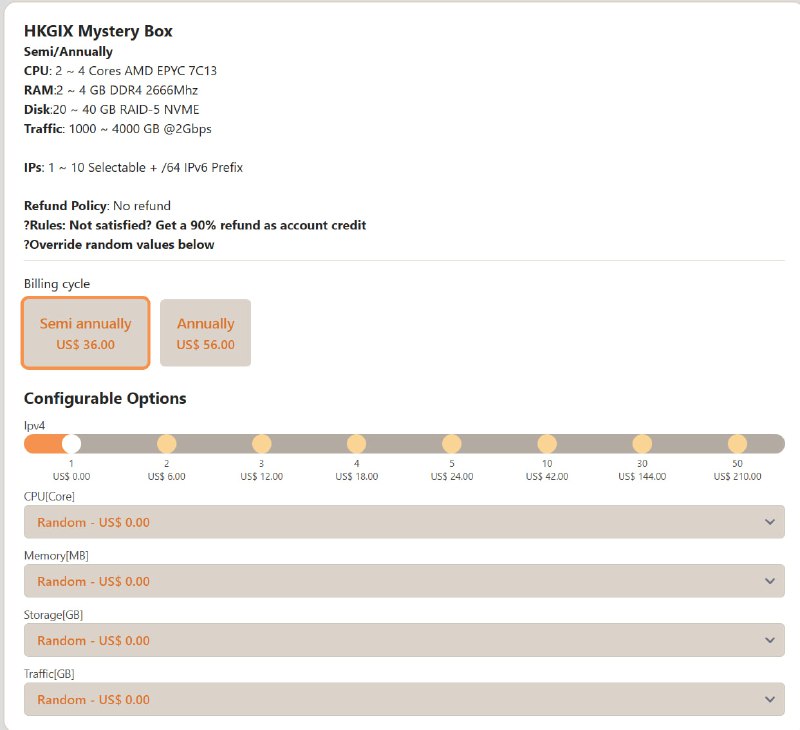 #公告 建站鸡推荐：🔥RAID-50数据保护🔥CPU AMD 7C13🔥磁盘IOPS 5000+ 非石头盘https://dash.lain.sh/checkout/config/32盲盒