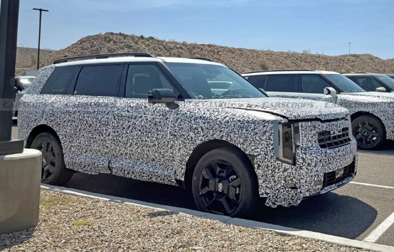 Kia готовит новый Telluride в стиле Range Rover 4