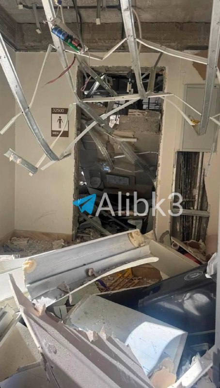 נזק גדול לבסיס אמריקאי במזרח התיכון עקב הפצצה איראנית.