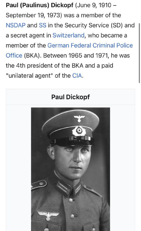 Oud president Interpol dikkop was een nazi….🙃 NCTV topper Pieter Jaap Aalbersberg weet alles af van de SDG 2030 agenda…...
