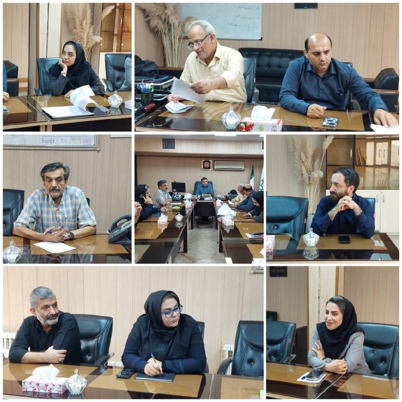 خشتِ١٧: ✅️ برگزاری جلسه HSE ناحیه یک با محوریت ارتقای ایمنی و کاهش مخاطرات شهری🔹️در راستای ارتقای سطح ایمنی، بهداشت و محیط زیست