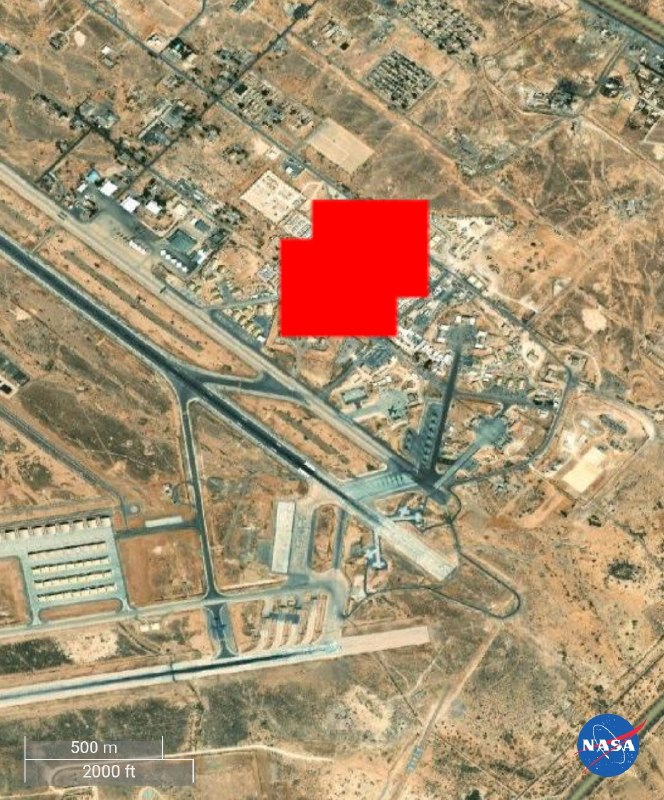 🇯🇴🇺🇸🇮🇷 שני מקורות חום זוהו הבוקר על שטח האחסון של בסיס האוויר מופאק סלטי בירדן בעקבות מתקפת טילים איר…