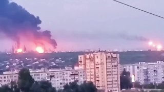 ❗️Two Rosneft refineries were hit overnight.