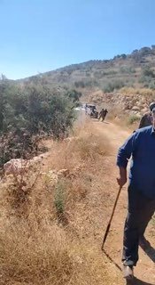 מתנחלים וצה"ל תקפו צוותי עירייה ליד שכם
