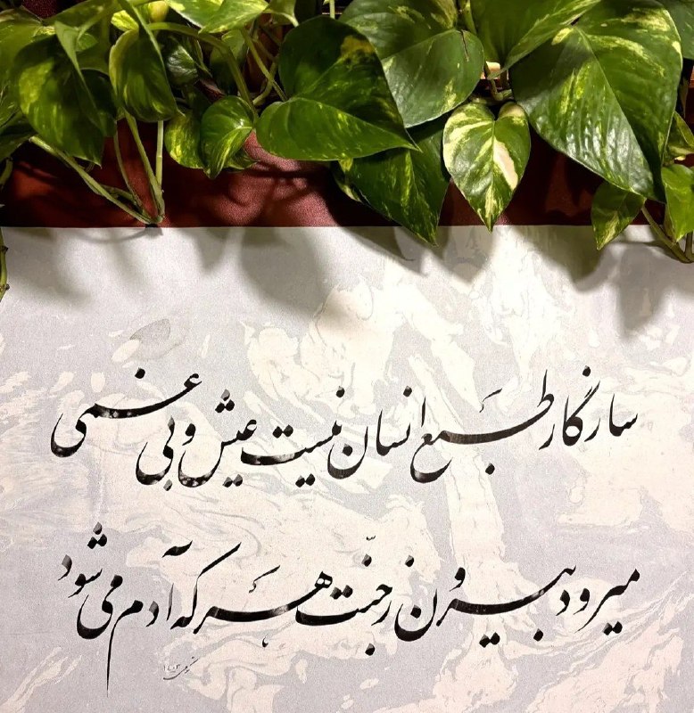 تعالیم استاد: #صائب_تبریزی@taalimeostad