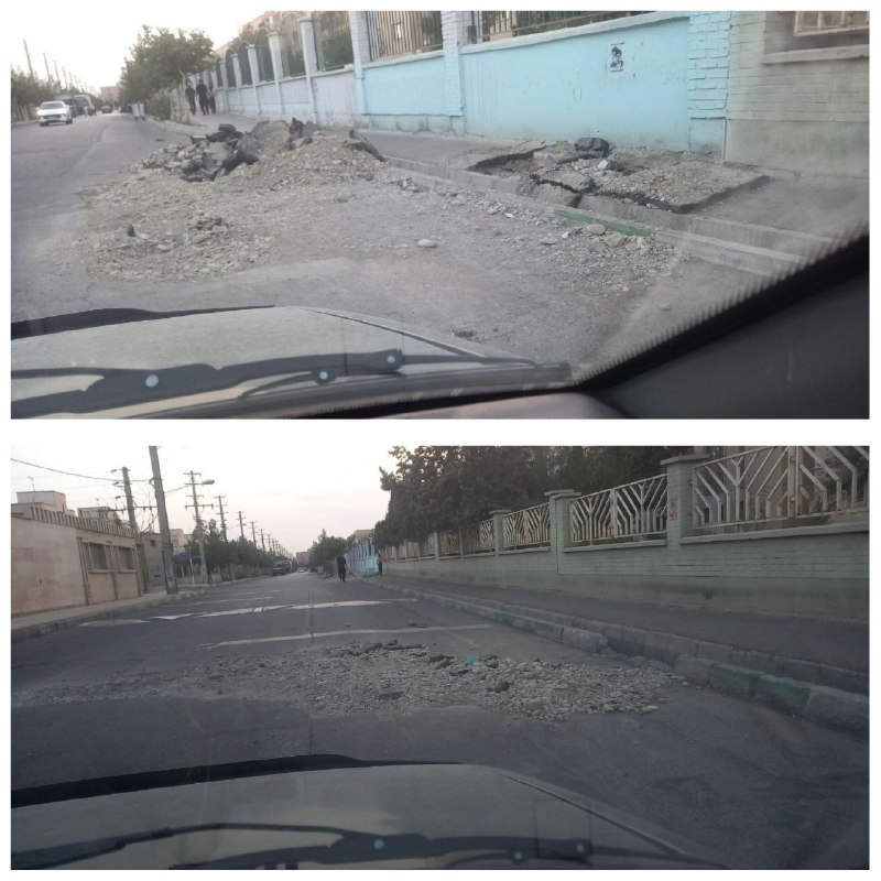 کانال hantv اندیشه , شهریار , ملارد , فردیس: 🔴 کندند و فراموش کردند...خیابان علامه جعفری، مجتمع مسکونی گلها، چند روز است برای رفع مشکل آب کنده شده اما هنوز خبری از