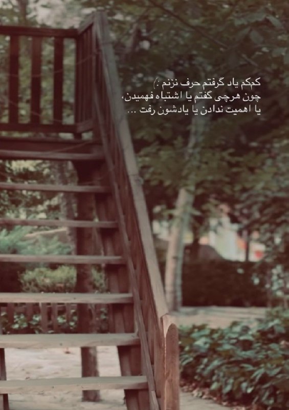 🎆🎀 فتونایس 🎀🎆: کم کم یاد گرفتم حرف نزنم....#عکس_نوشته 🥀🍃@photoniceee✿࿐༅࿇༅࿐✿