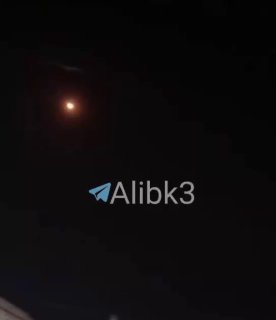 הרגע שבו הופעלו הגנות אוויריות בארביל.