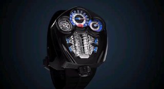 Компания Jacob&amp;Co создала часы в честь Bugatti TourbillonВ центре часов нахо